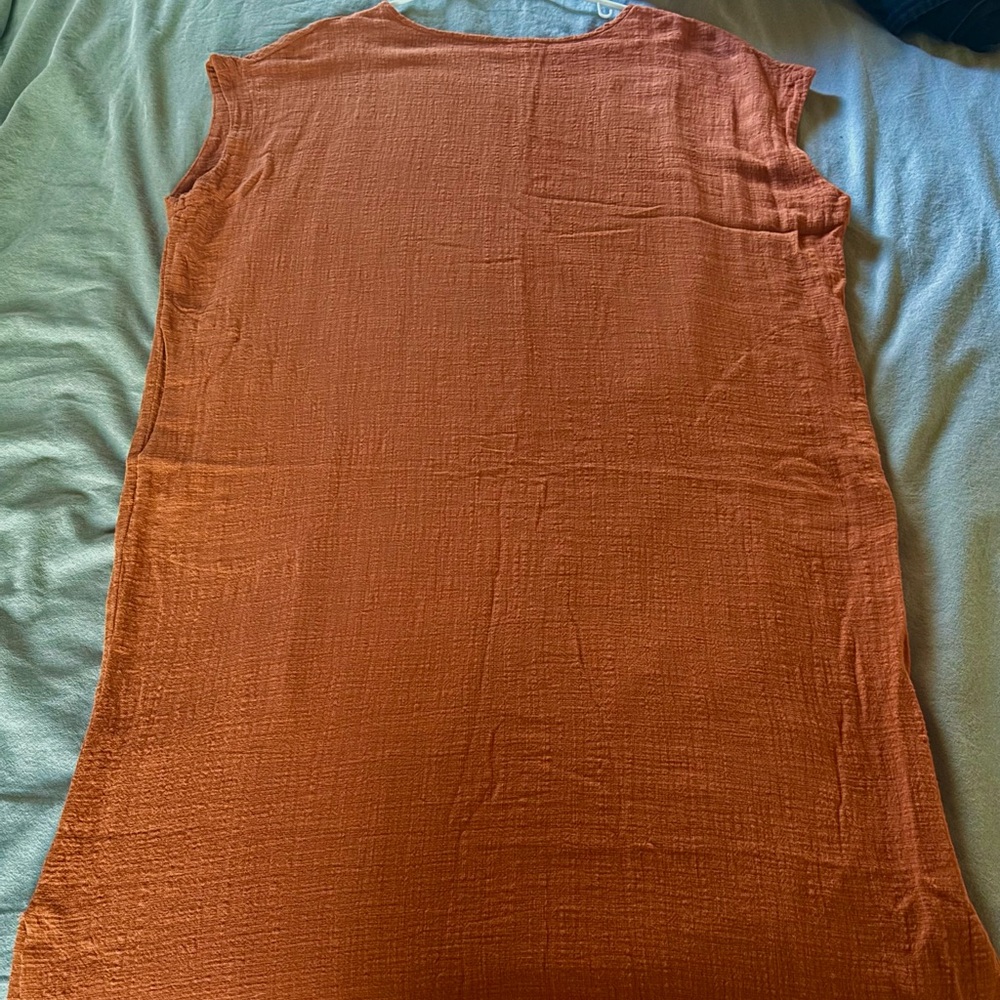 Curator Sf Orange Breezy Caftan L